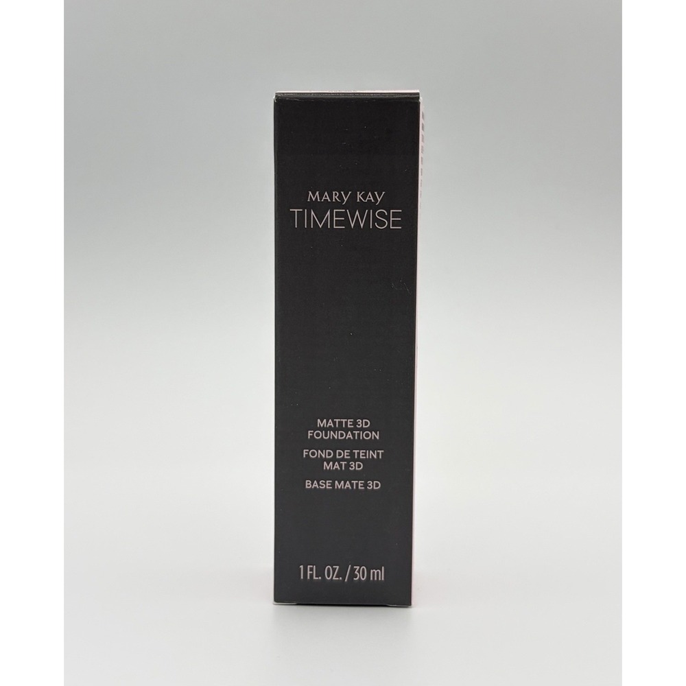 Mary Kay TimeWise Matte 3D Foundation Ivory N 160 NIB 1oz/30ml